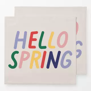 Servietten Hello Spring