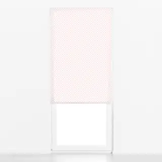 Raffrollo Vintage Karo Diagonal Rosa