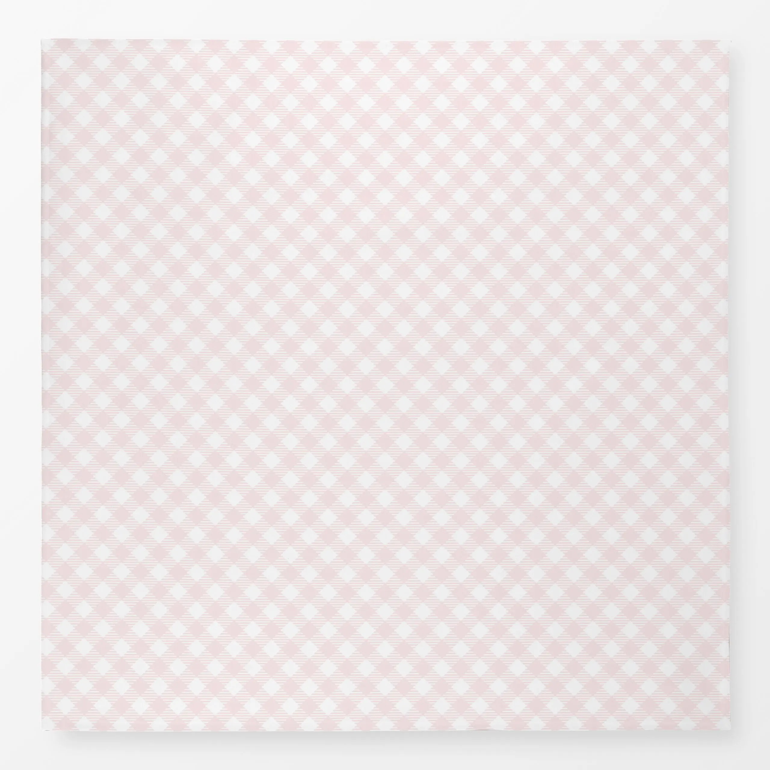 Tischdecke Vintage Karo Diagonal Rosa - Frühling, Symbole & Muster - von „Uta Naumann"; Karo, landhaus, klassisch, kariert, ...