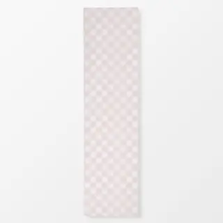 Tischläufer Vintage Karo Diagonal Rosa