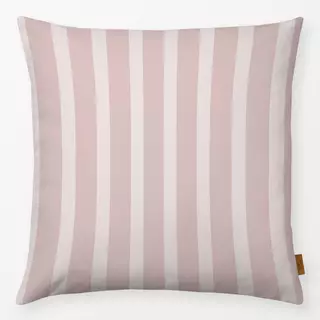 Kissen Coquette Streifen Rosa Beige