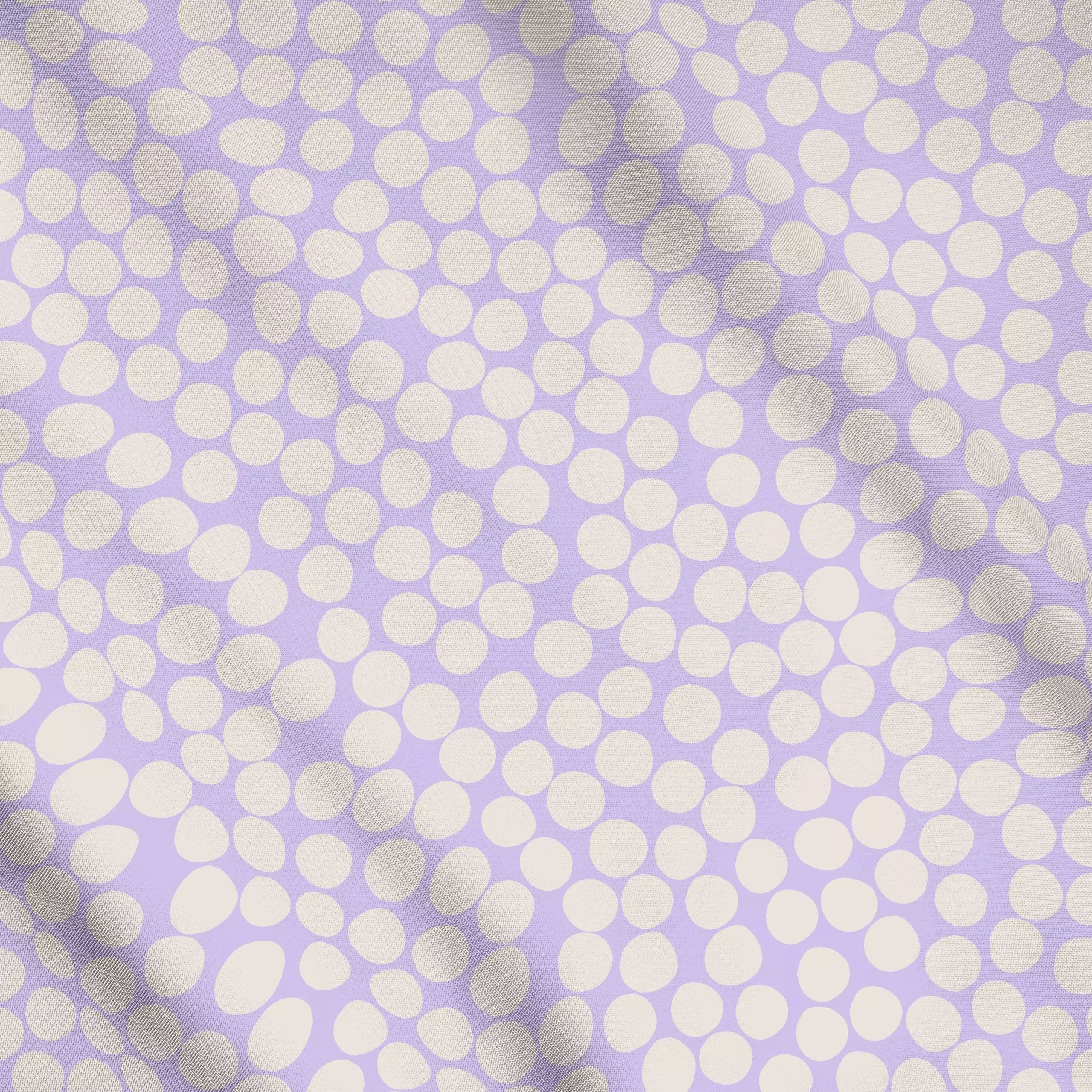 Meterware Viele Punkte flieder - Symbole & Muster - von „Studio Kesse"; Kinder, Punkte, Geburt & Baby, Dots, Kinderzimmer, b...