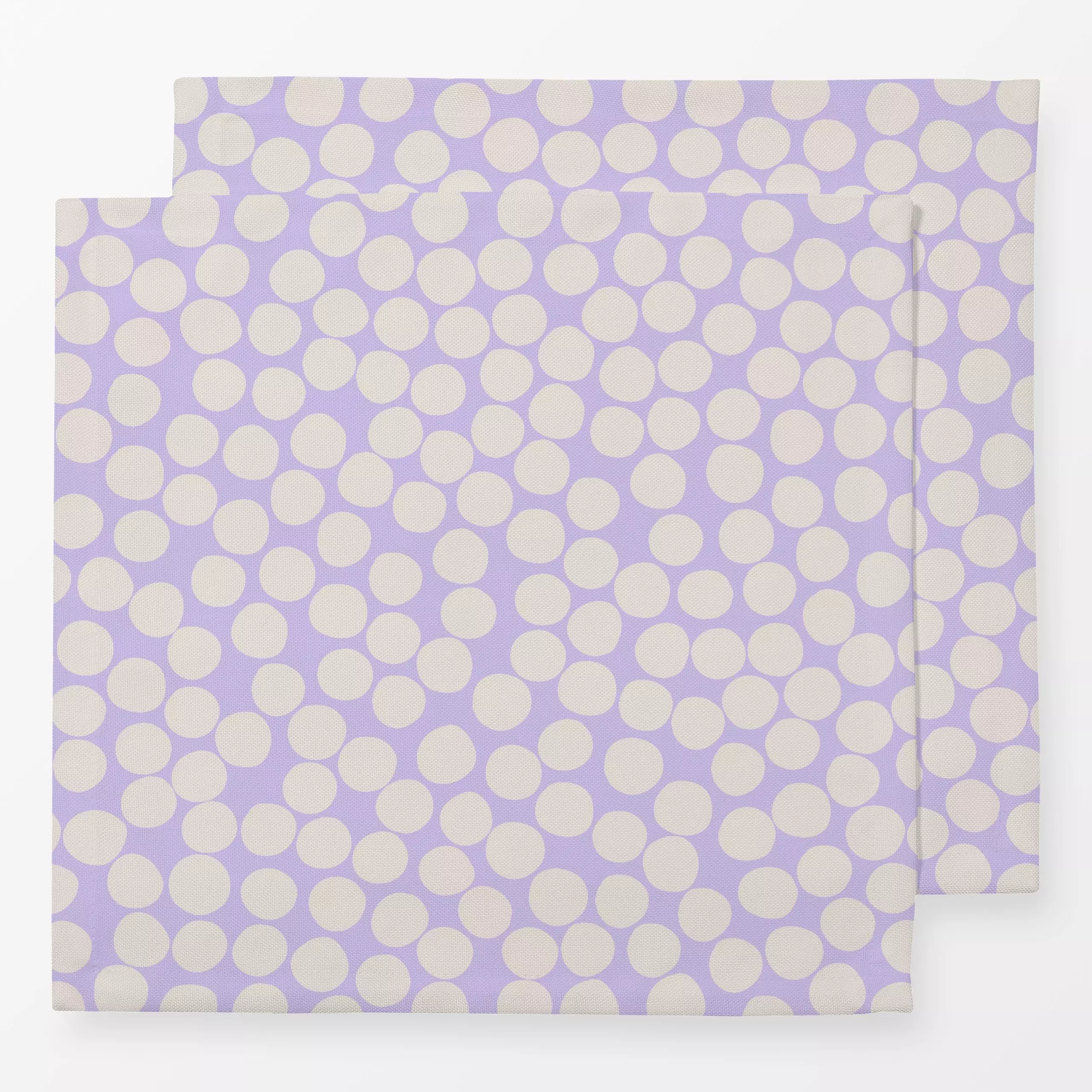 Servietten Viele Punkte flieder - Symbole & Muster - von „Studio Kesse"; Kinder, Punkte, Geburt & Baby, Dots, Kinderzimmer, ...