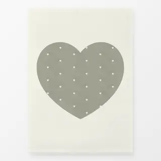 Geschirrtücher Herz Herzchen Beige Midsommar