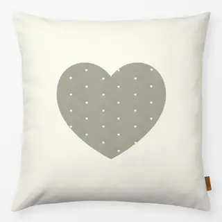 Kissen Herz Herzchen Beige Midsommar