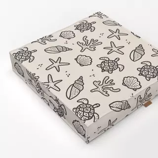 Bodenkissen Allover Ocean