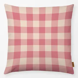 Kissen Xmas - Plaid rosa