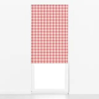 Raffrollo Xmas - Plaid rosa