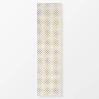 Tischläufer Punkte Polkadot Hellgrün Beige
