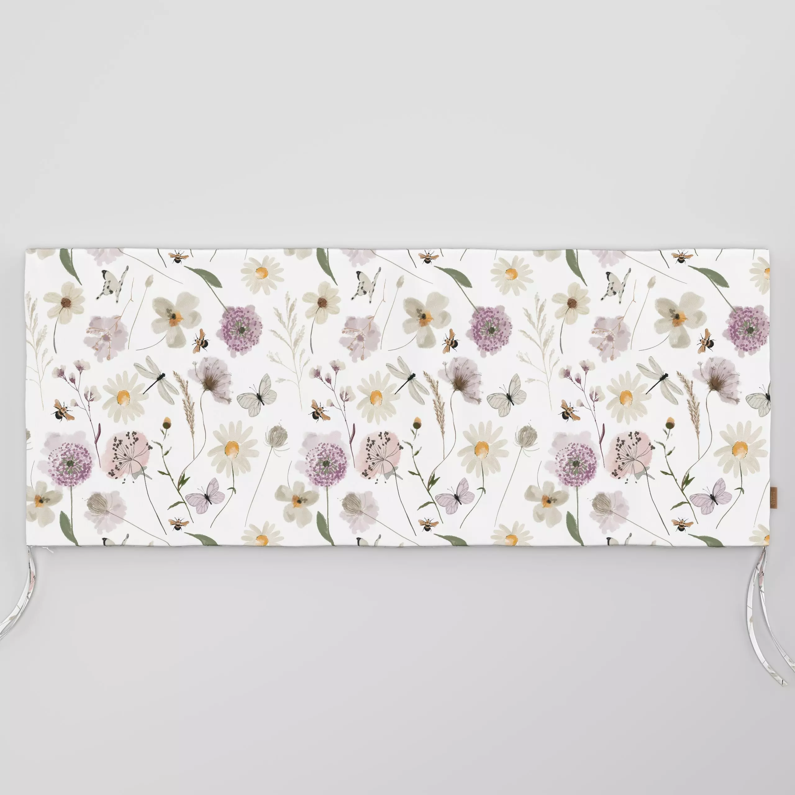 Bankauflage Wasserfarben Wildblumen Wiese - Blumen & Florales, Pflanzen & Botanik - von „Uta Naumann"; Blumen, Wildblumen, S...