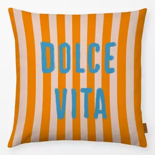 Kissen Dolce Vita Auf Orange