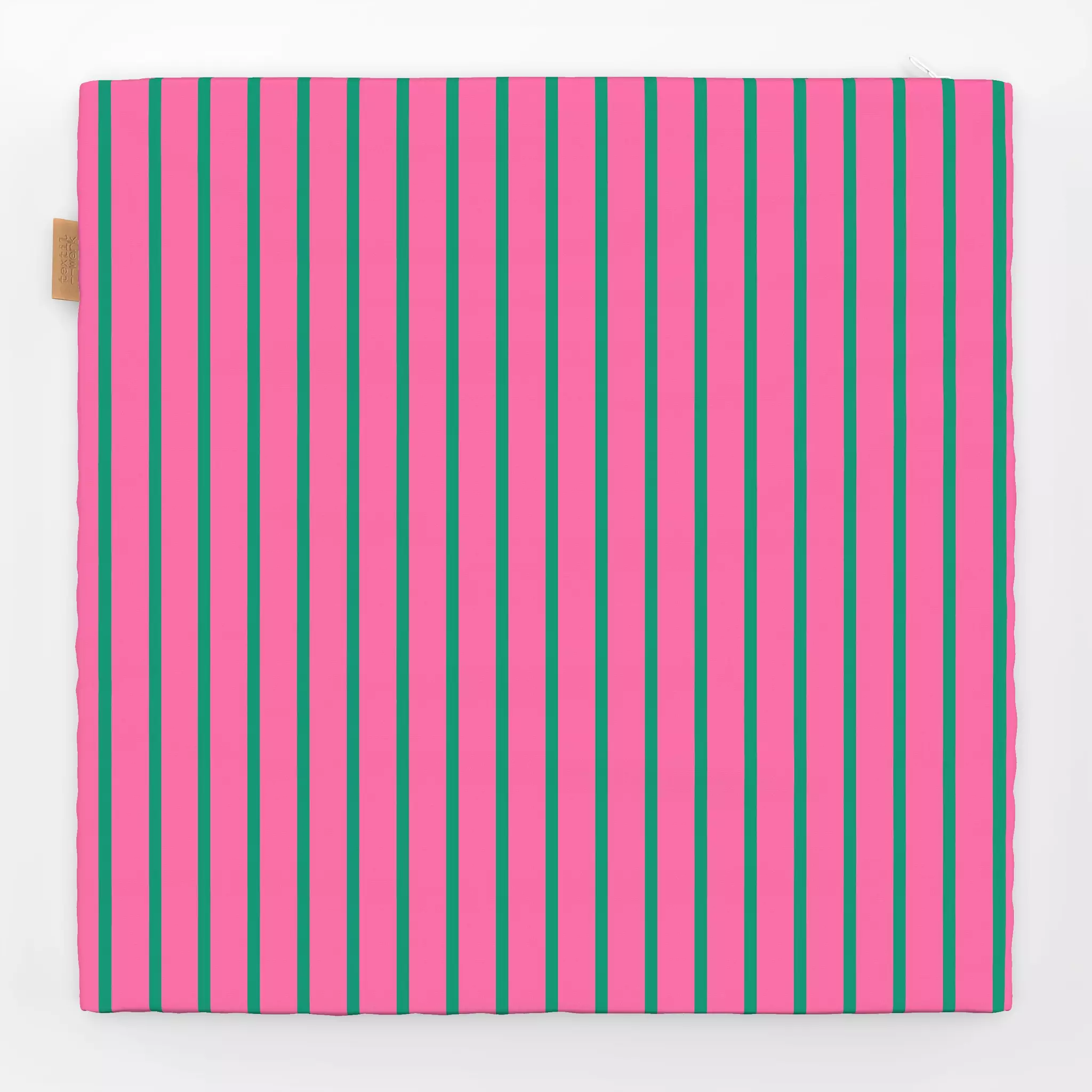Sitzkissen Stripes Green Pink Small Stripes Green Pink Small
