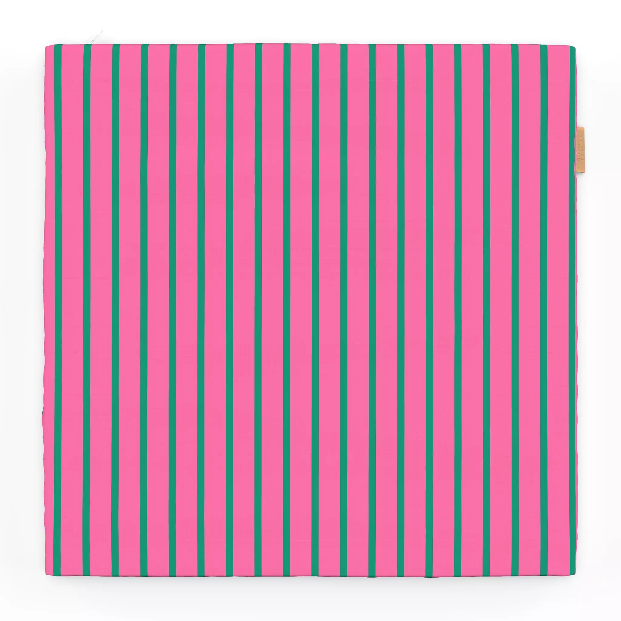 Sitzkissen Stripes Green Pink Small Stripes Green Pink Small
