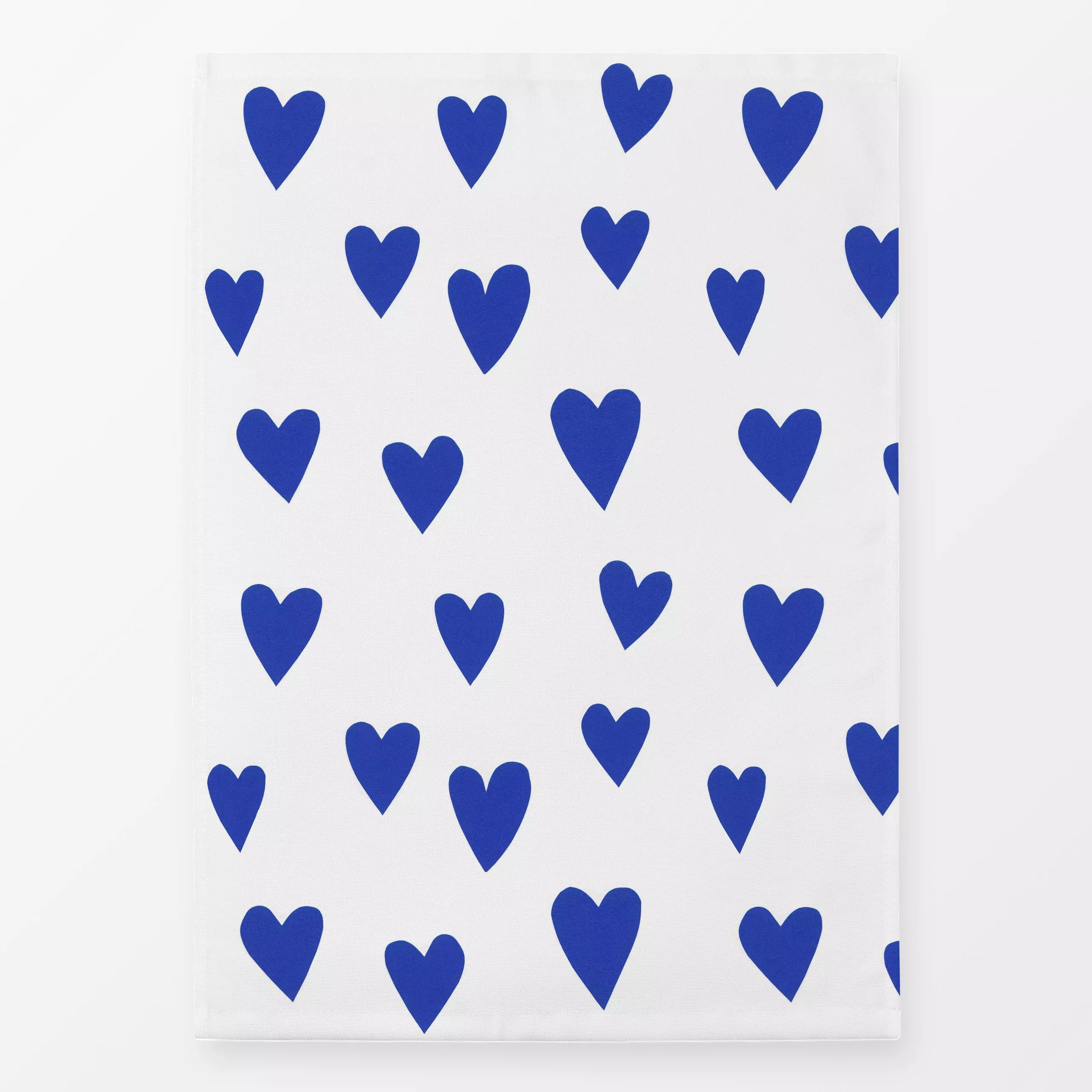 Geschirrtücher dunkelblaue Herzen - Kinderzimmer & Motive für Kinder, Liebe, Romantik & Pride, Anlässe - von „Iris Knabensch...