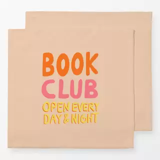 Servietten Book Club