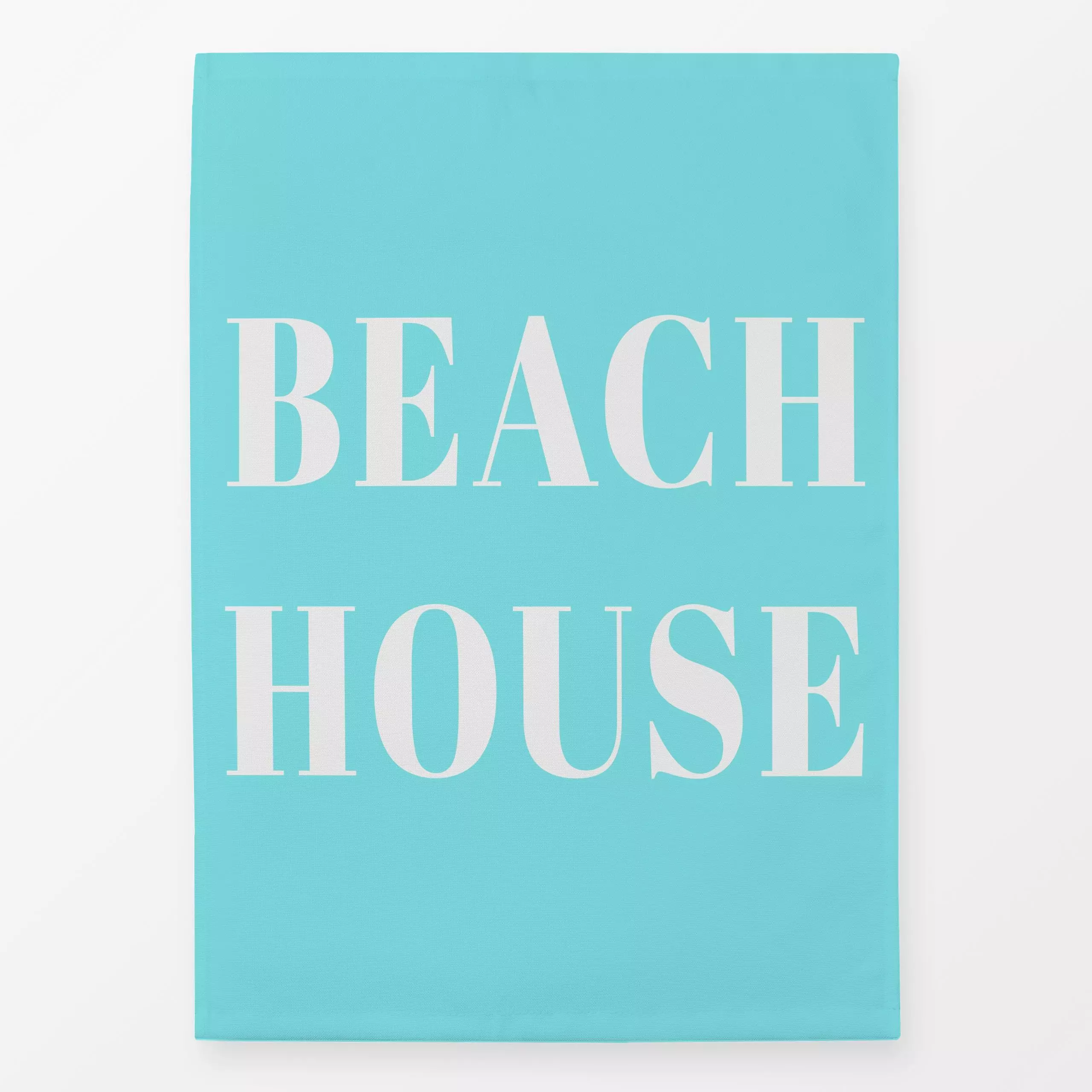 Geschirrtücher Beach House ocean blue - Sommer, Sprüche & Schriftzüge - von „Karen Menzenbach x so.leben.wir"; Sommer, Urlau...