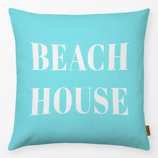 Kissen Beach House ocean blue