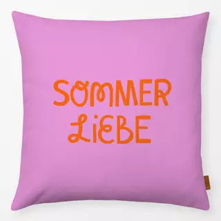 Kissen Sommerliebe pink orange