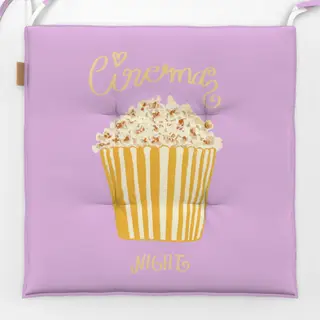 Sitzkissen Cinema Night Lila
