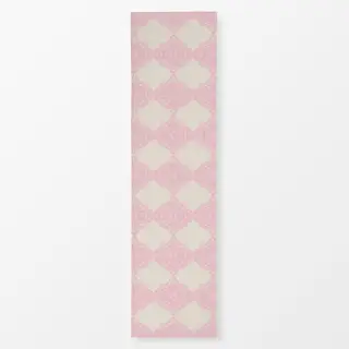 Tischläufer Ornament pink