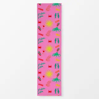 Tischläufer Sommermix Auf Pink