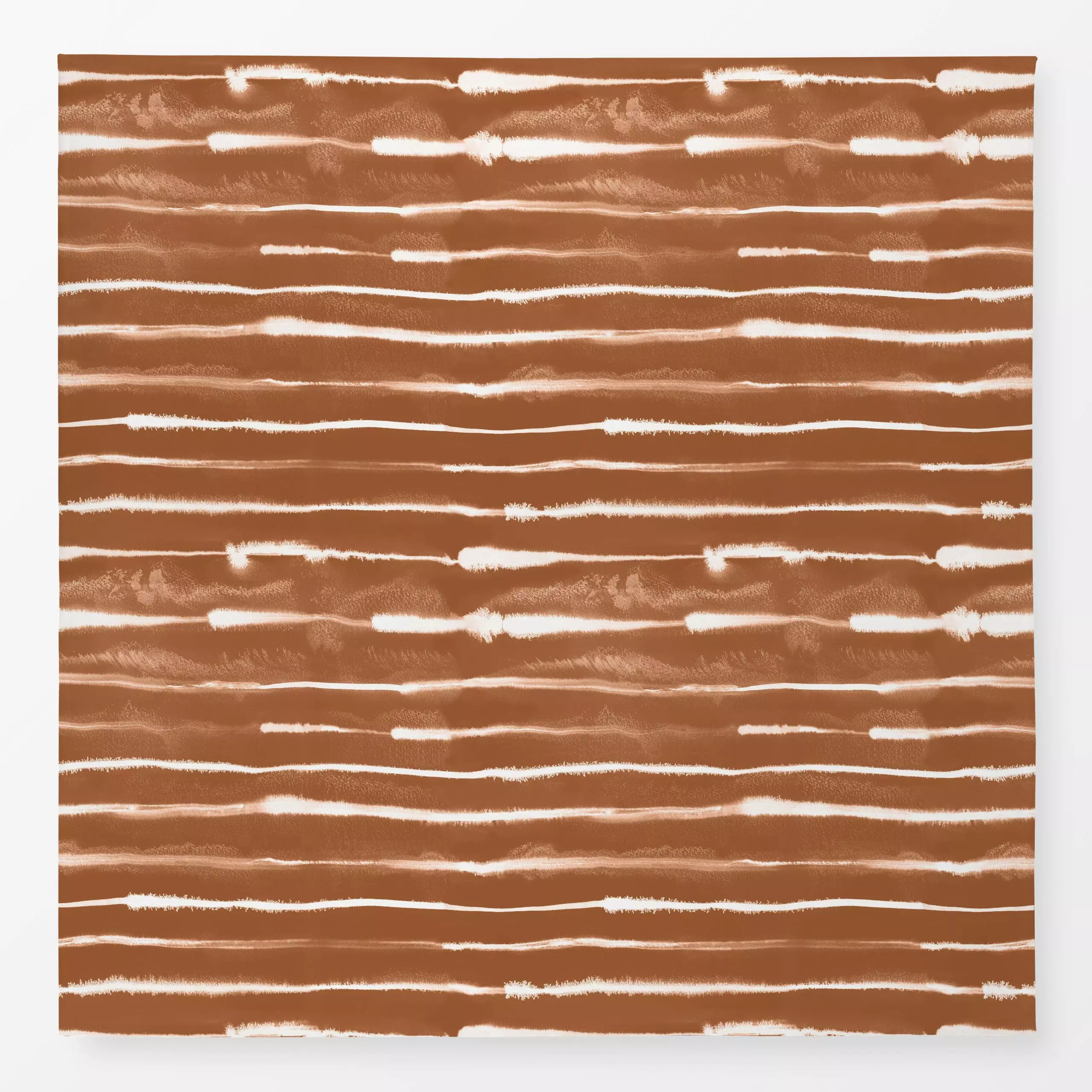 Tischdecke Gestreift Abstrakt Terracotta - Herbst, Symbole & Muster - von „Ninola Design "; minimal, Linien, Streifen, Cozy,...