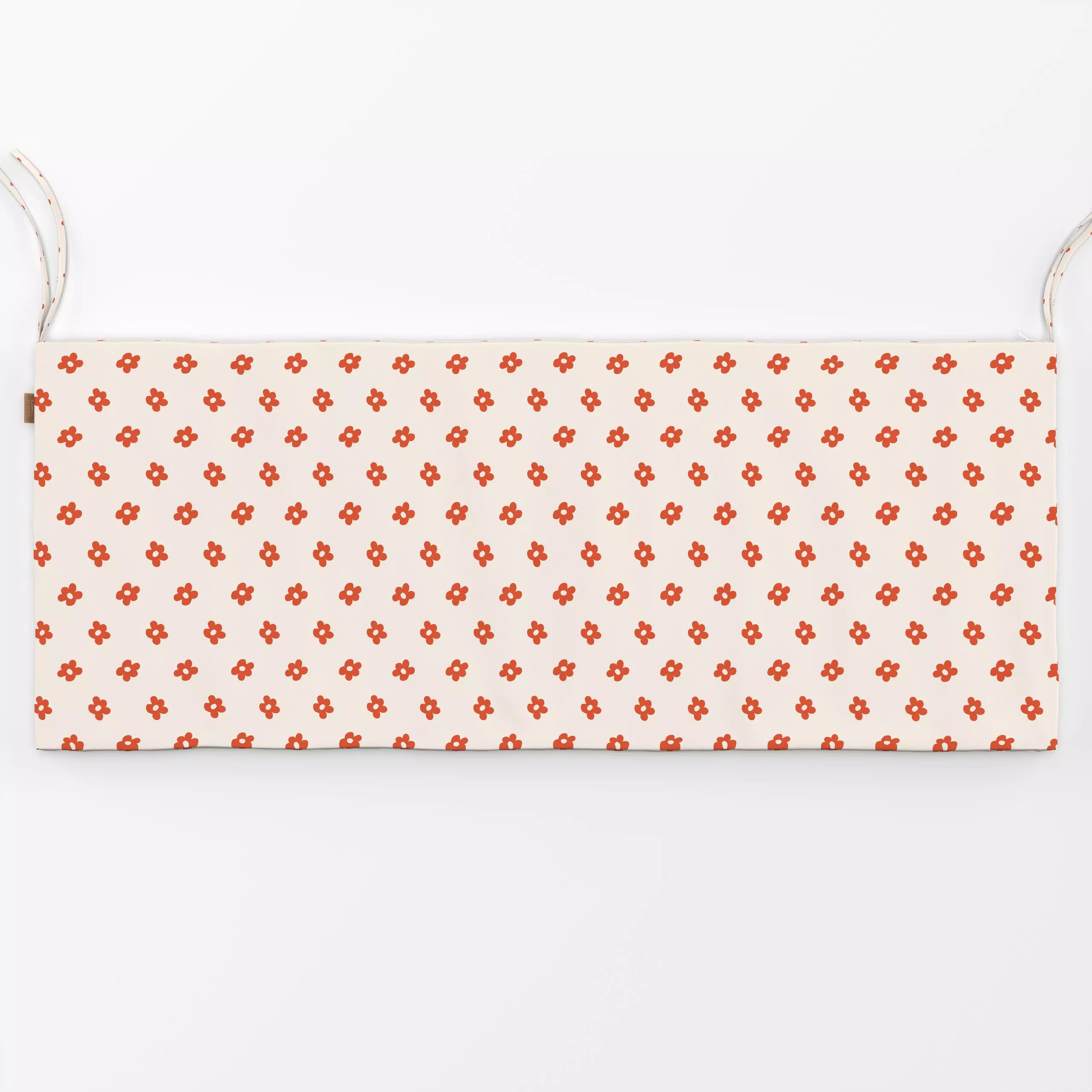 Bankauflage Flower Pattern - Blumen & Florales - von „Jana Moßmann"; vintage, pattern, flower, Happy, coffeelover, flowerpow...