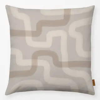 Kissen Labyrinth - Beige Kollektion