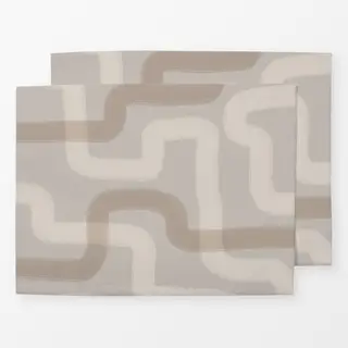 Tischset Labyrinth - Beige Kollektion