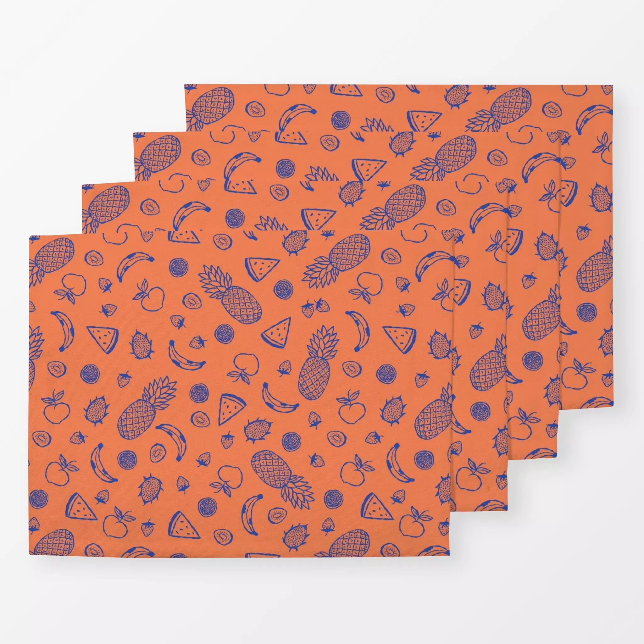 Tischset Sketchy Obst Allover Sketchy Obst Allover