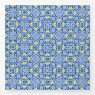 Tischdecke Mediterranean Vibes Blau