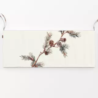 Bankauflage Cozy Xmas Tannenzweig