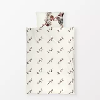 Bettwäsche Cozy Xmas Tannenzweig