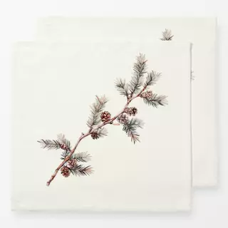 Servietten Cozy Xmas Tannenzweig