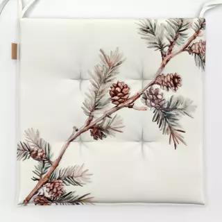 Sitzkissen Cozy Xmas Tannenzweig