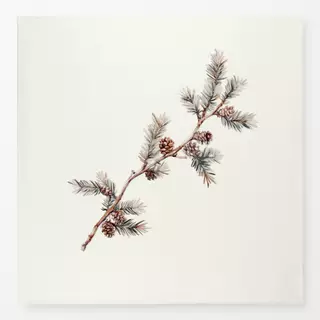 Tischdecke Cozy Xmas Tannenzweig