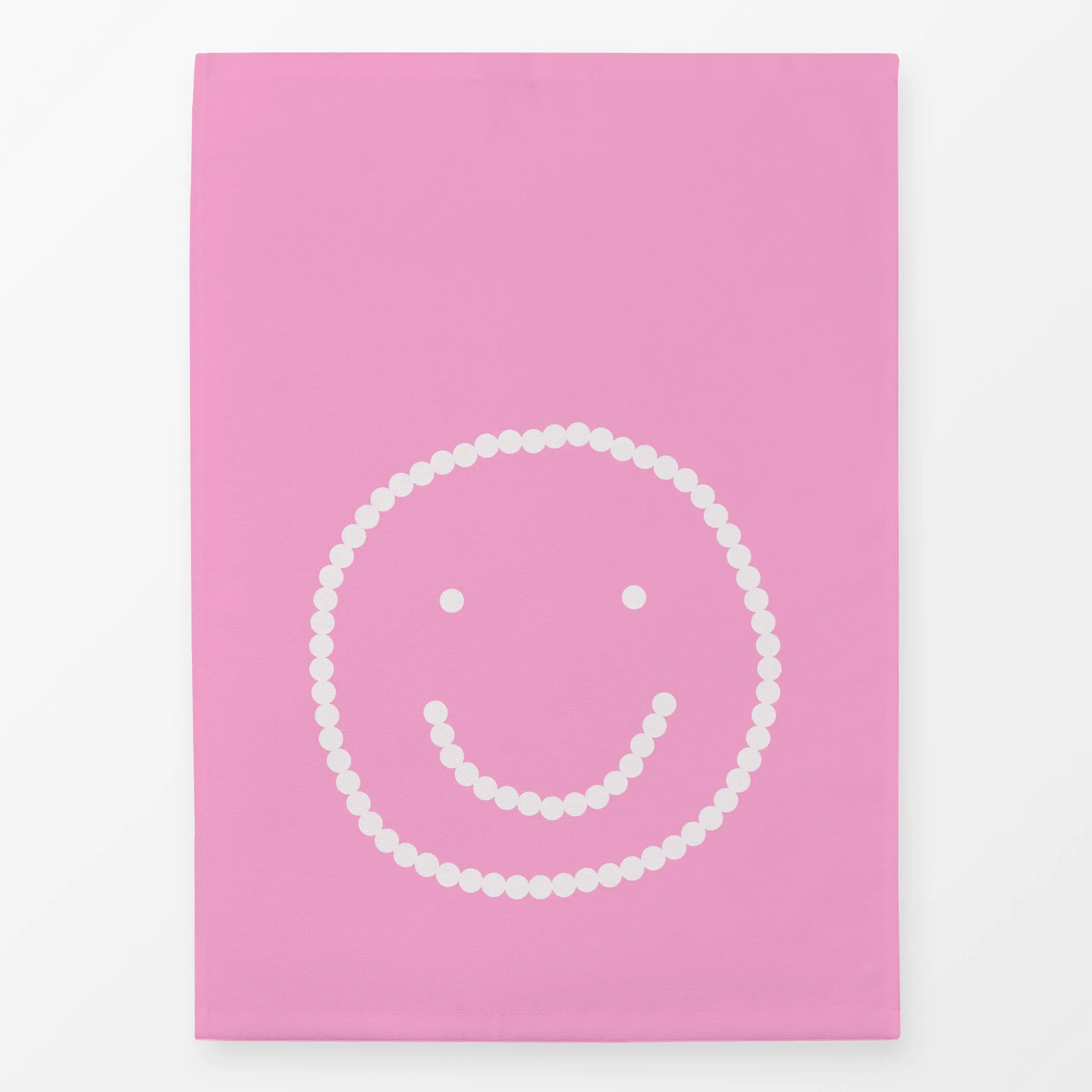 Geschirrtücher Smile Pink - Kinderzimmer & Motive für Kinder, Symbole & Muster - von „Sophie Augustin Illustration"; Punkte,...