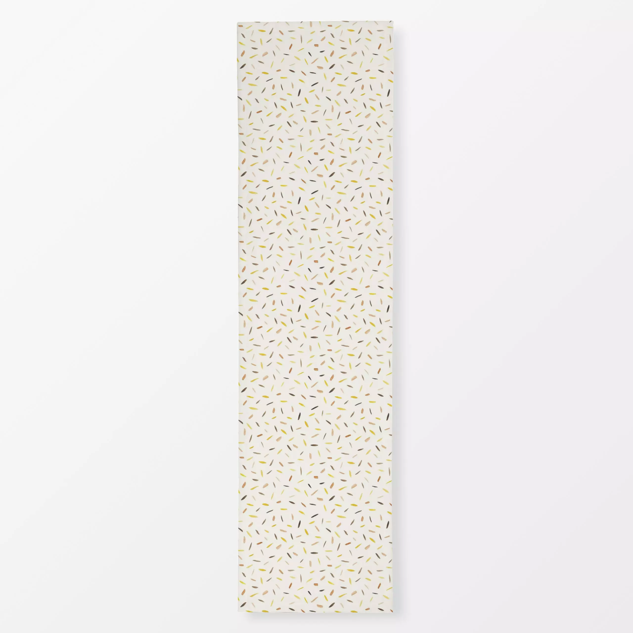 Tischläufer Fall Confetti - Symbole & Muster - von „Studio Salz"; Wasserfarben, Gouache, Kinderzimmer, minimalistisch, herbs...