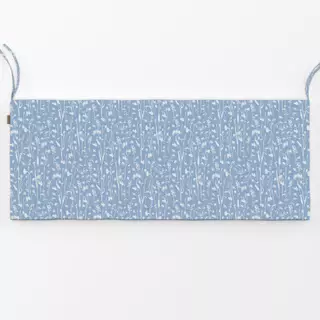 Bankauflage Wildblumen Powder Blue