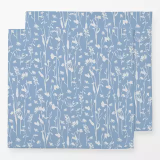 Servietten Wildblumen Powder Blue