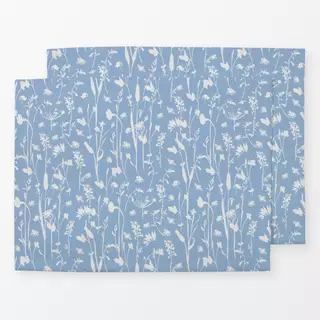Tischset Wildblumen Powder Blue