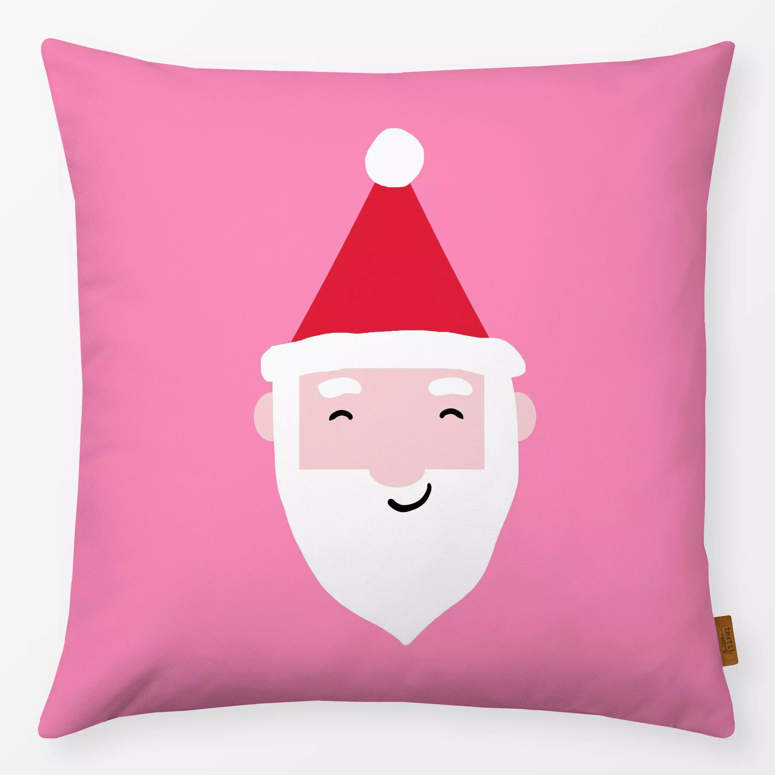 Kissen Weihnachtsmaenner - Weihnachten, Winter - von „Julia Reyelt"; Weihnachtsmann, Weihnachten, Winter, weihnachtlich, Wei...