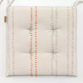 Sitzkissen Boho summer Streifen sand