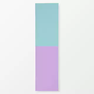 Tischläufer Colorblocking Türkis & Flieder