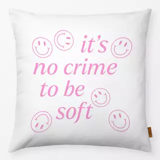 Kissen No Crime To Be Soft Candypink