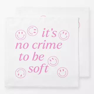 Servietten No Crime To Be Soft Candypink