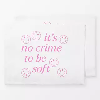 Tischset No Crime To Be Soft Candypink