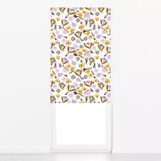 Raffrollo Autumn Flower (soft)