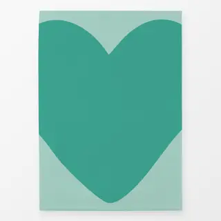 Geschirrtücher Big Heart green