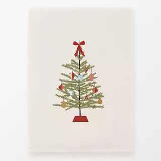 Geschirrtuch Christmas Tree with a Bow